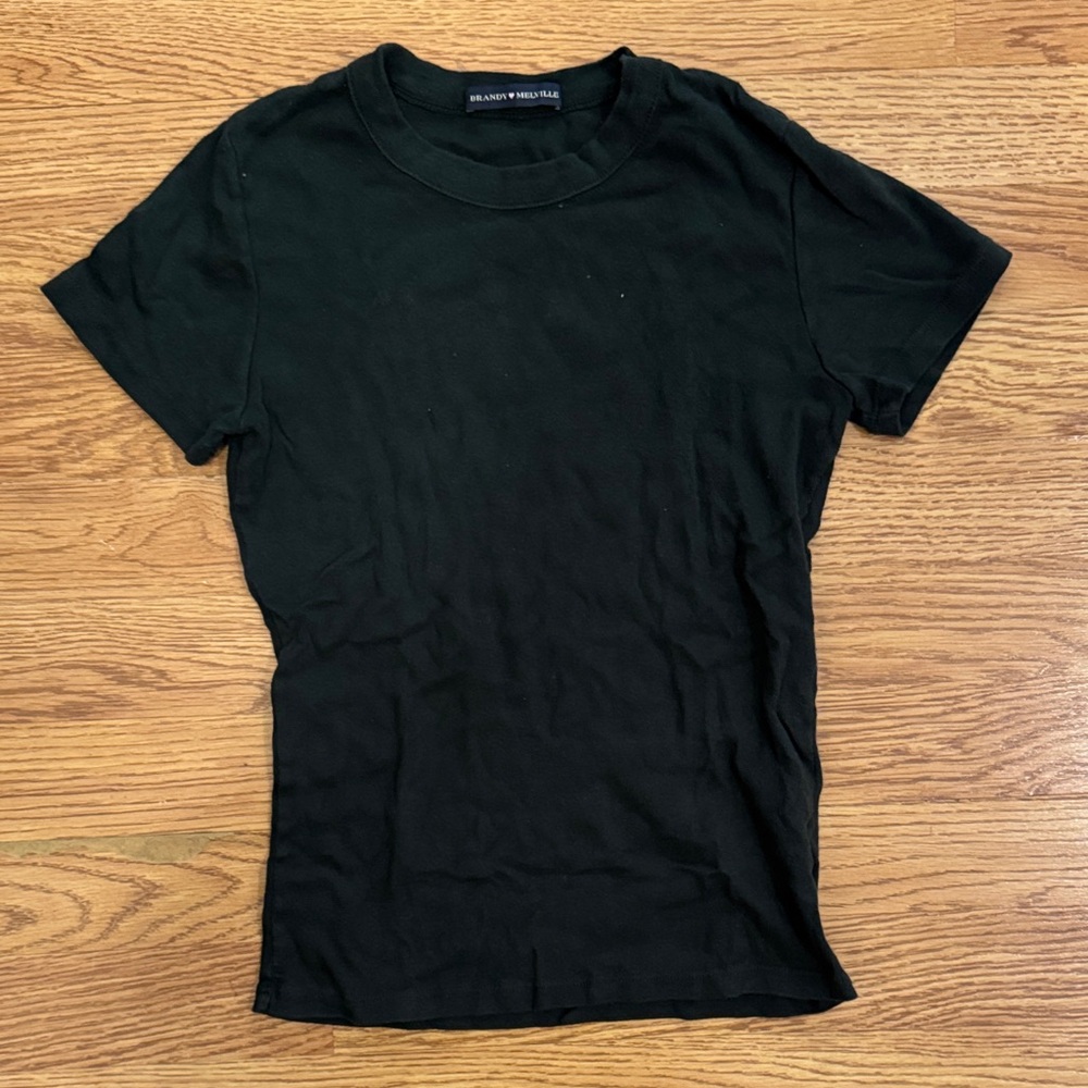 Brandy Melville Green T-Shirt One Size